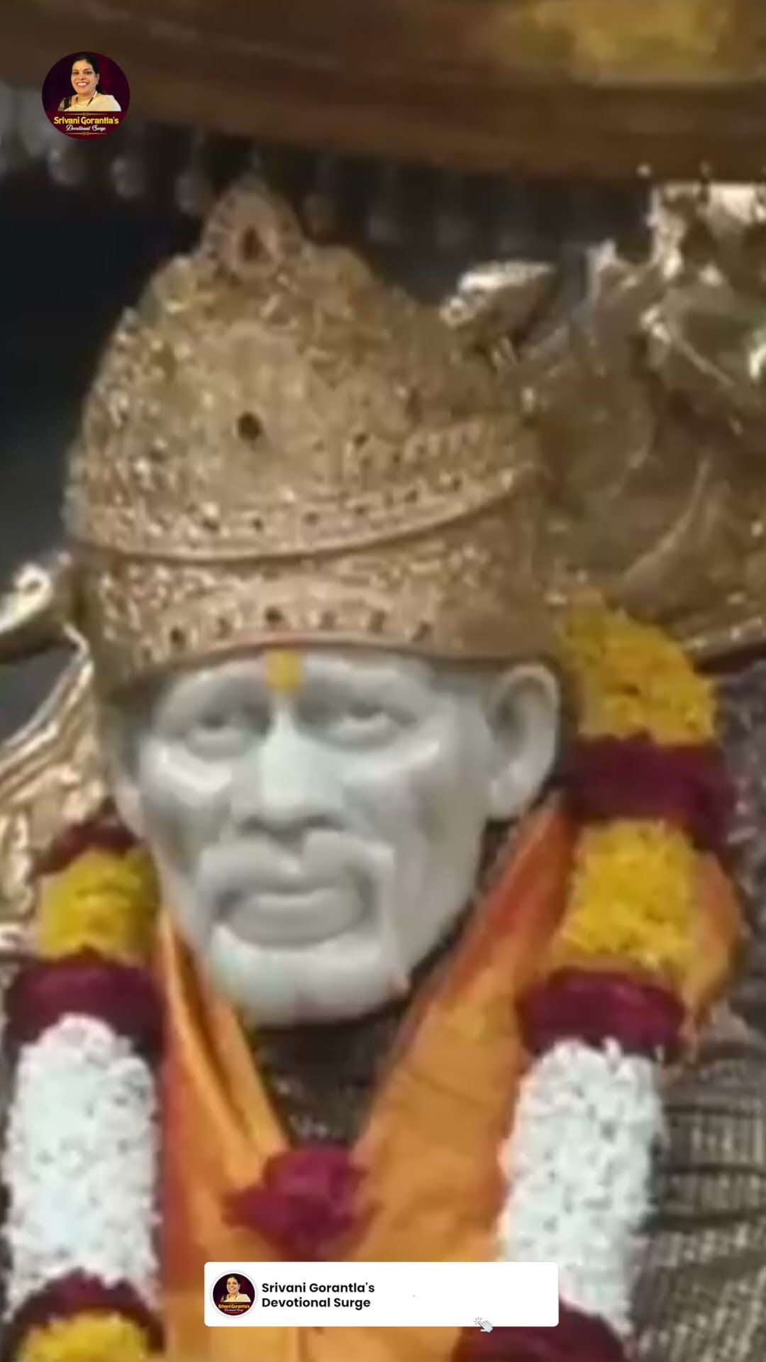 Sri Shirdi Sai Satcharitra | Latest Sai Baba Songs | Devotional Songs | #Ytshorts | Srivani Gorantla